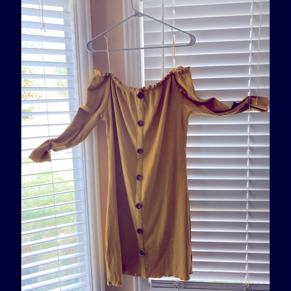 Off the shoulder dress